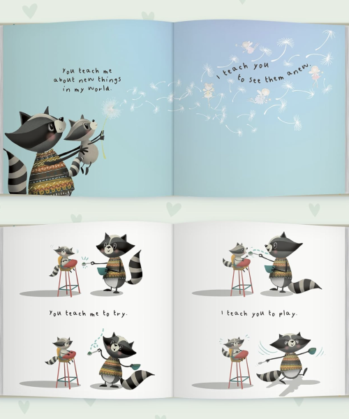 Alternative view of Dear Daddy Love From Me Book